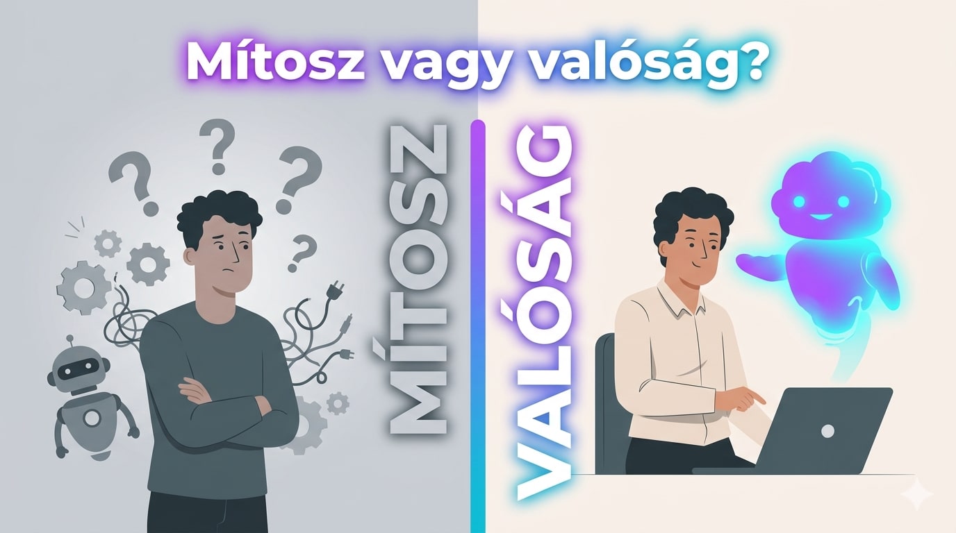 Mire jó (és mire nem) az AI munkatárs: 5 mítosz és a valóság